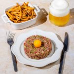 Tartare de boeuf style pub