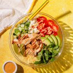 Bol de couscous au poulet lime chipotle