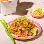 Pad thaï au poulet