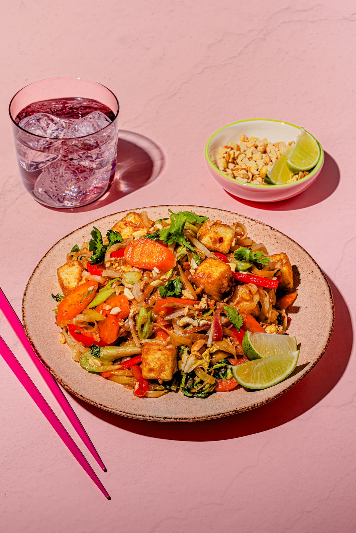 Pad thaï au tofu