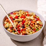 Salade de légumineuses style antipasto