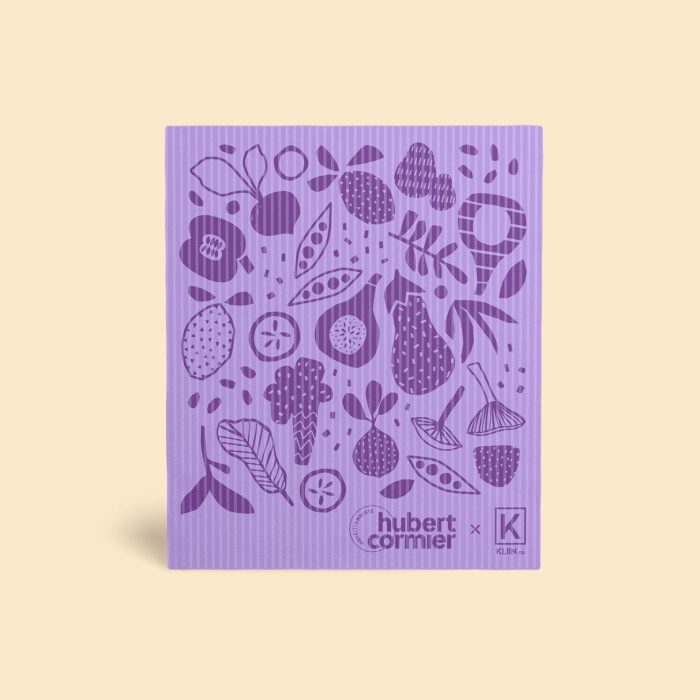 Essuie-tout réutilisable mauve