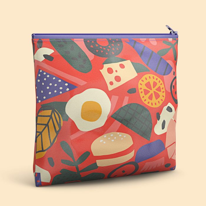 Sac collation réutilisable rouge - grand