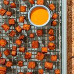 Cubes de courge rôtis au air fryer