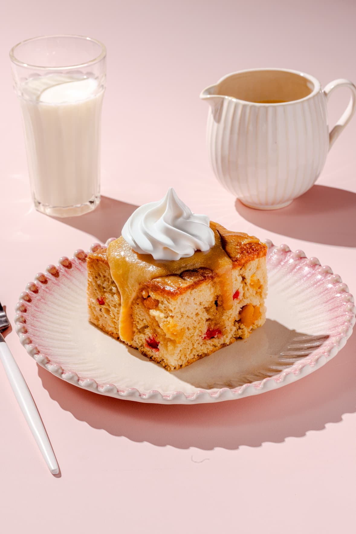 Gâteau salade de fruits