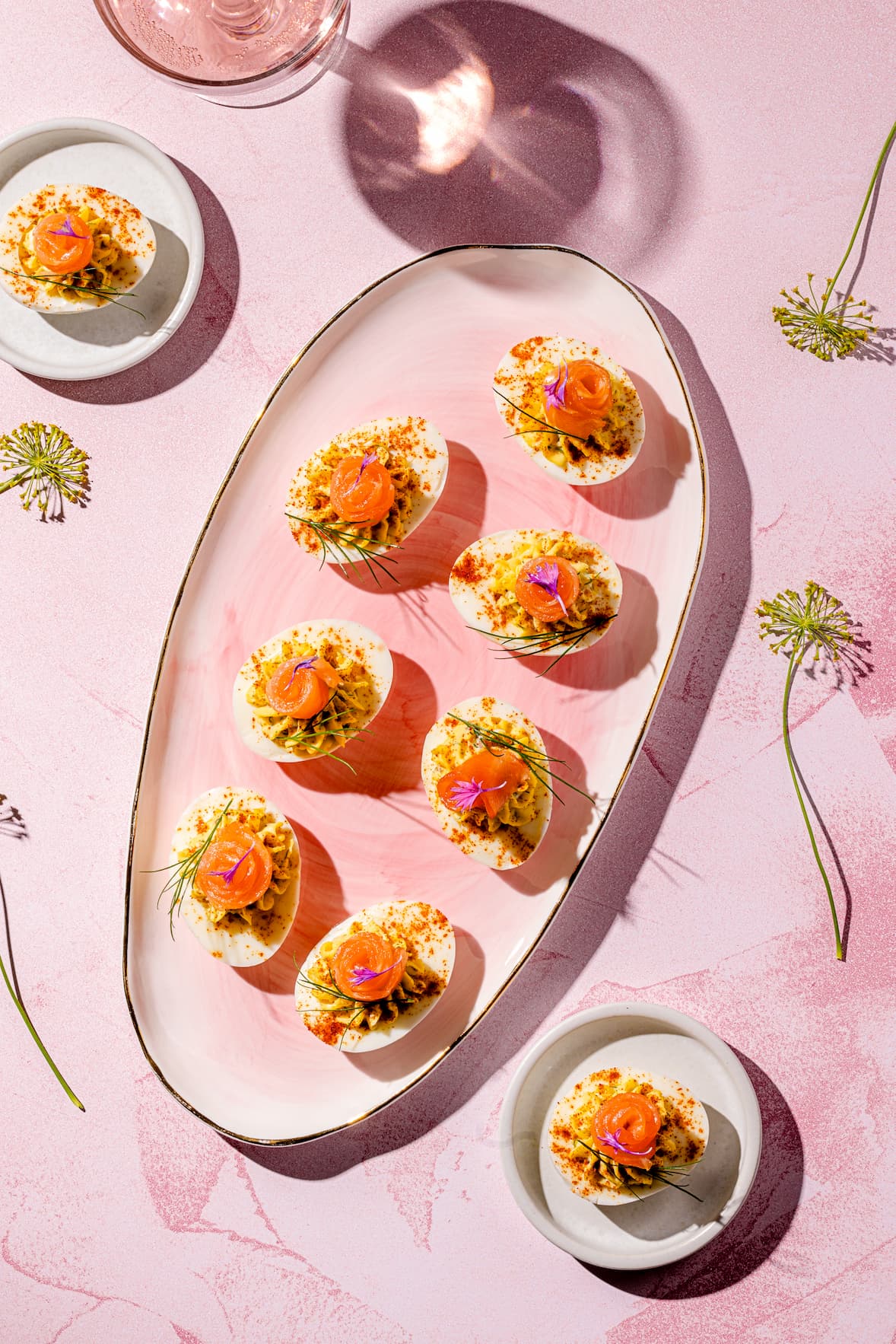 La meilleure recette d'oeufs farcis au saumon fumé