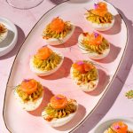 Oeufs farcis au saumon fumé