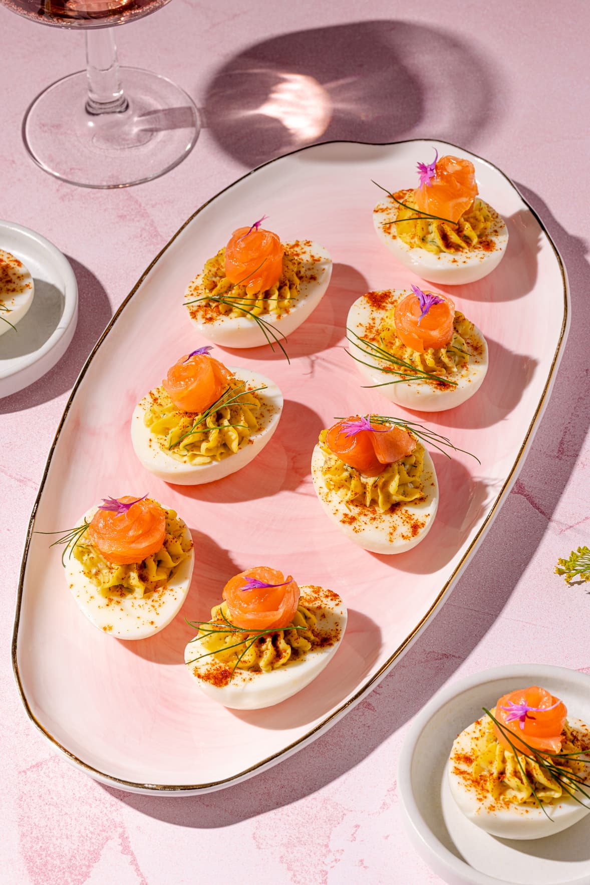 La meilleure recette d'oeufs farcis au saumon fumé