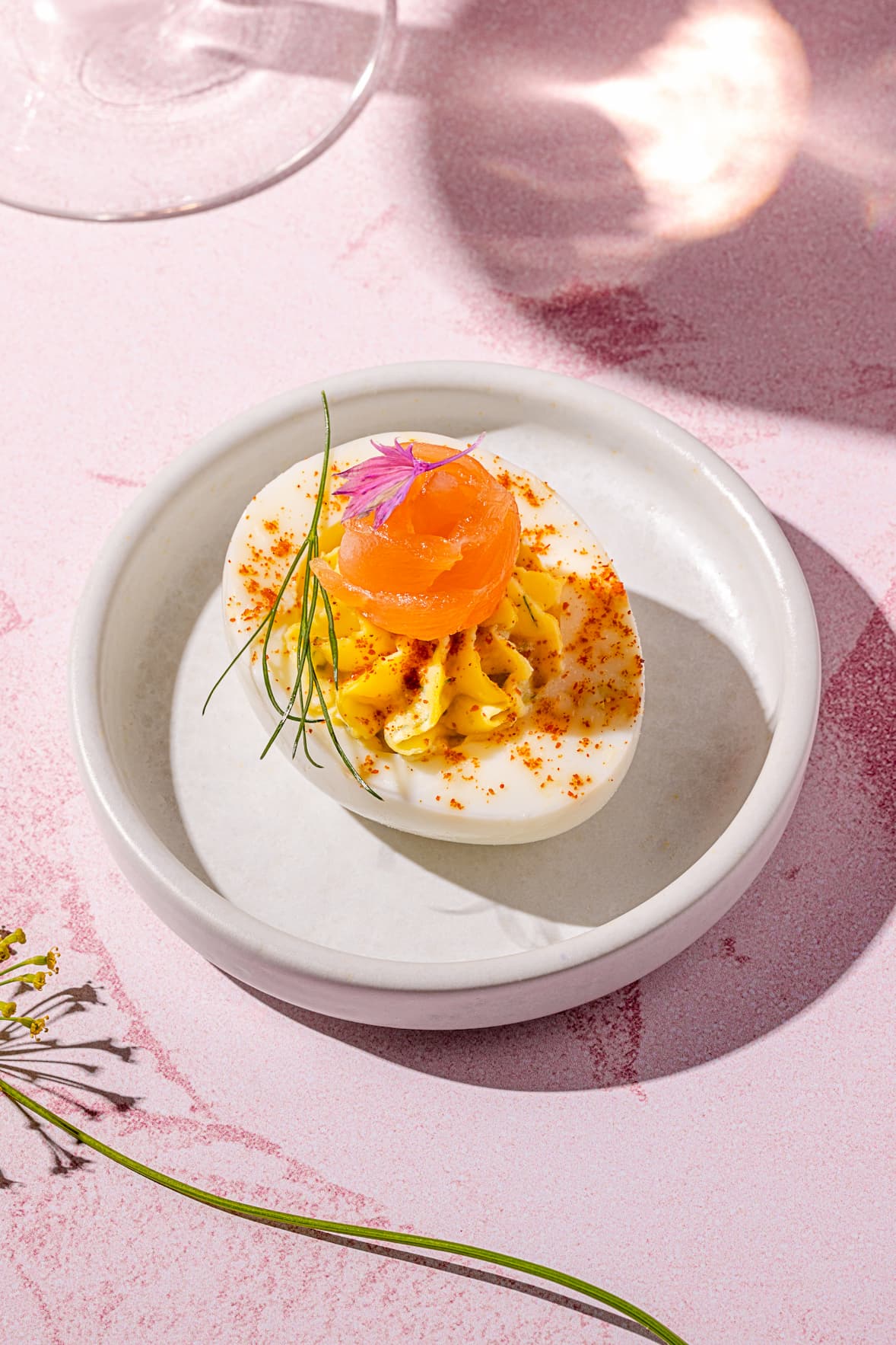 La meilleure recette d'oeufs farcis au saumon fumé