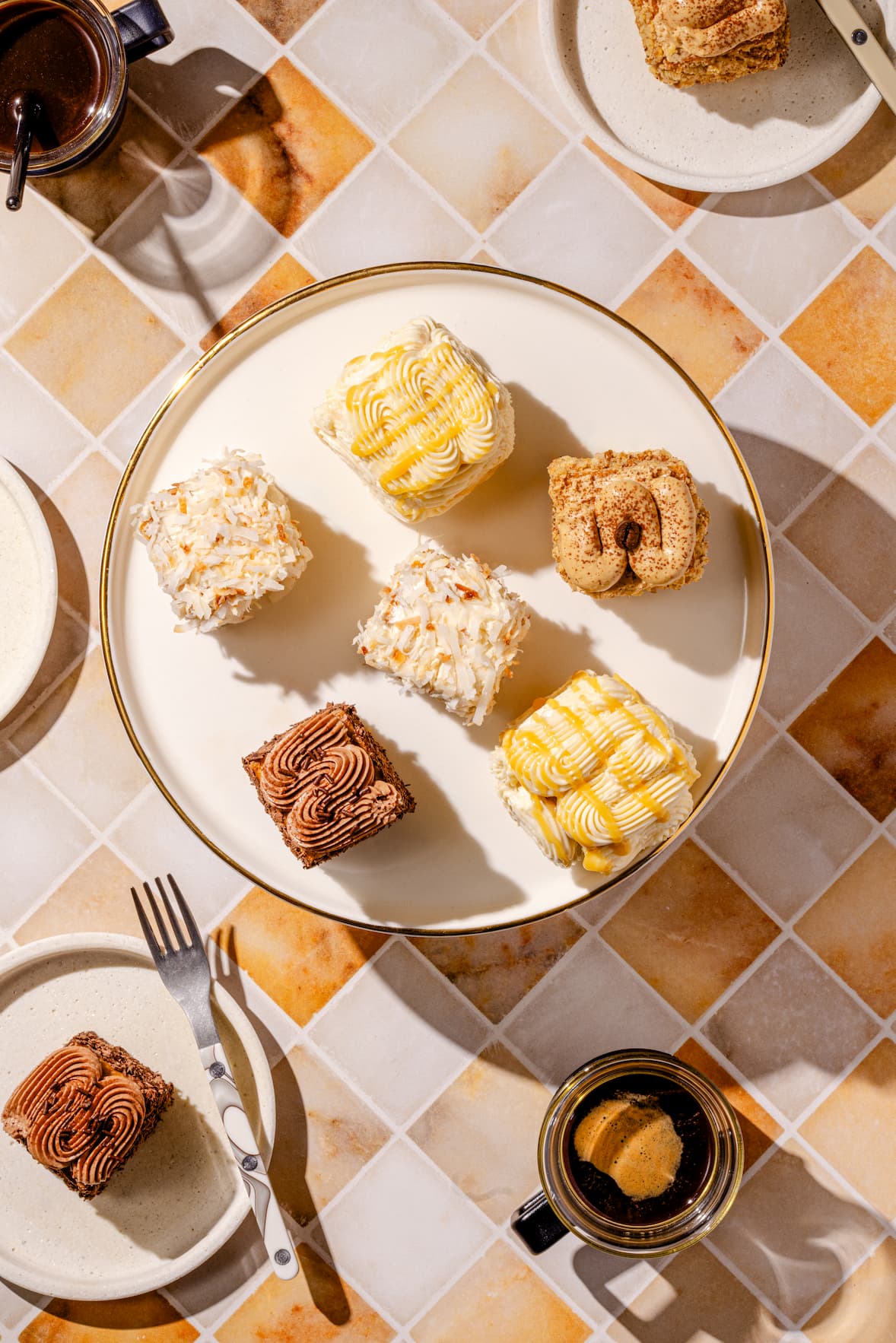Petits gâteaux moka