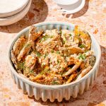 Salade de smashed potatoes crémeuse