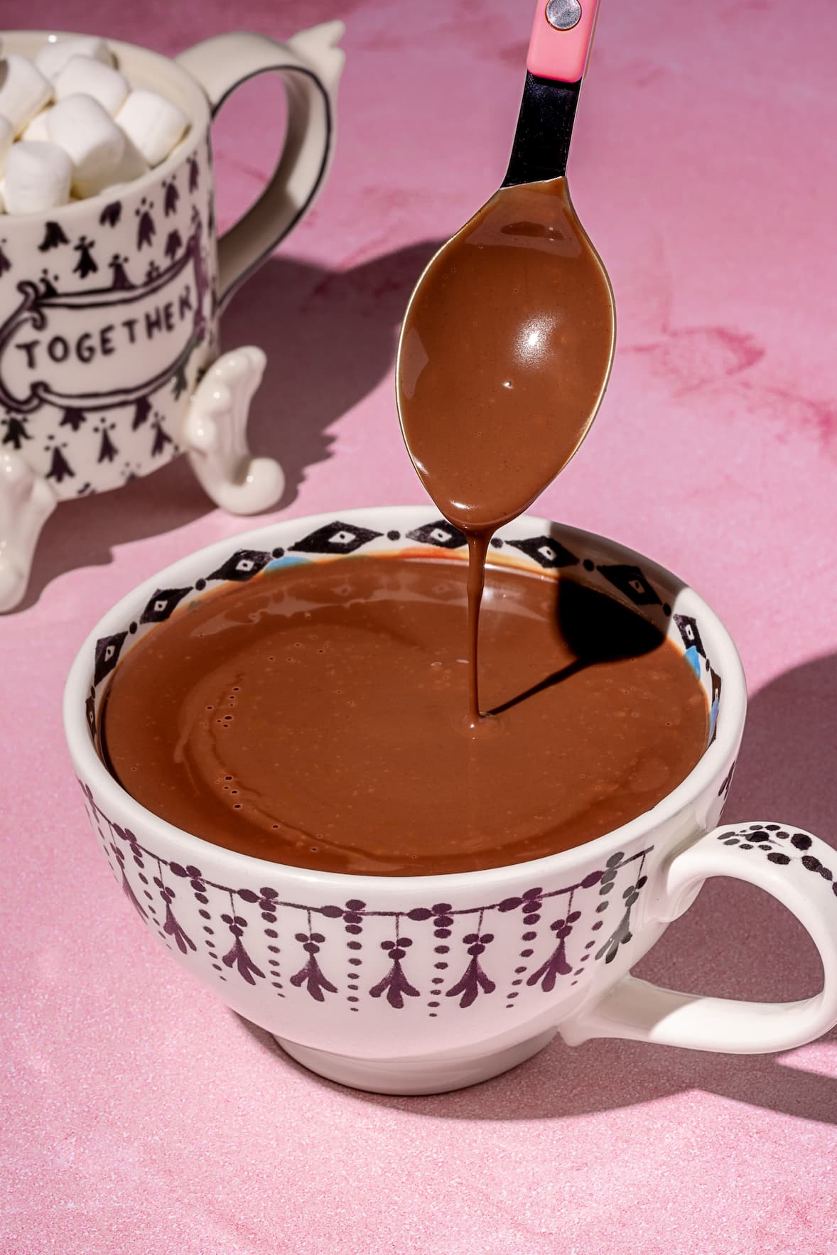 Chocolat chaud crémeux italien