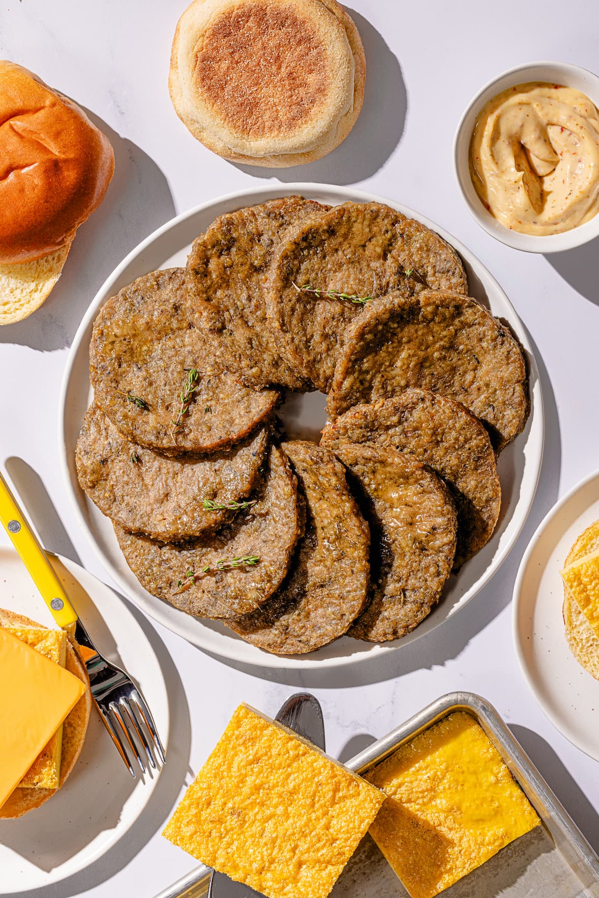 Galettes de saucisse déjeuner