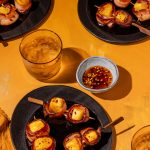 Bouchées d’ananas et de bacon