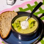 Potage de céleri et de pommes de terre