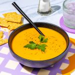 Potage carottes gingembre