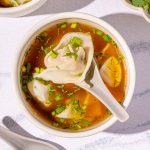 Soupe won-ton traditionnelle