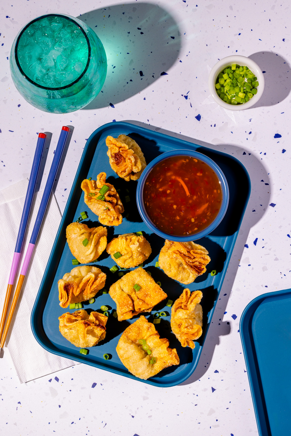 Wonton frits au porc
