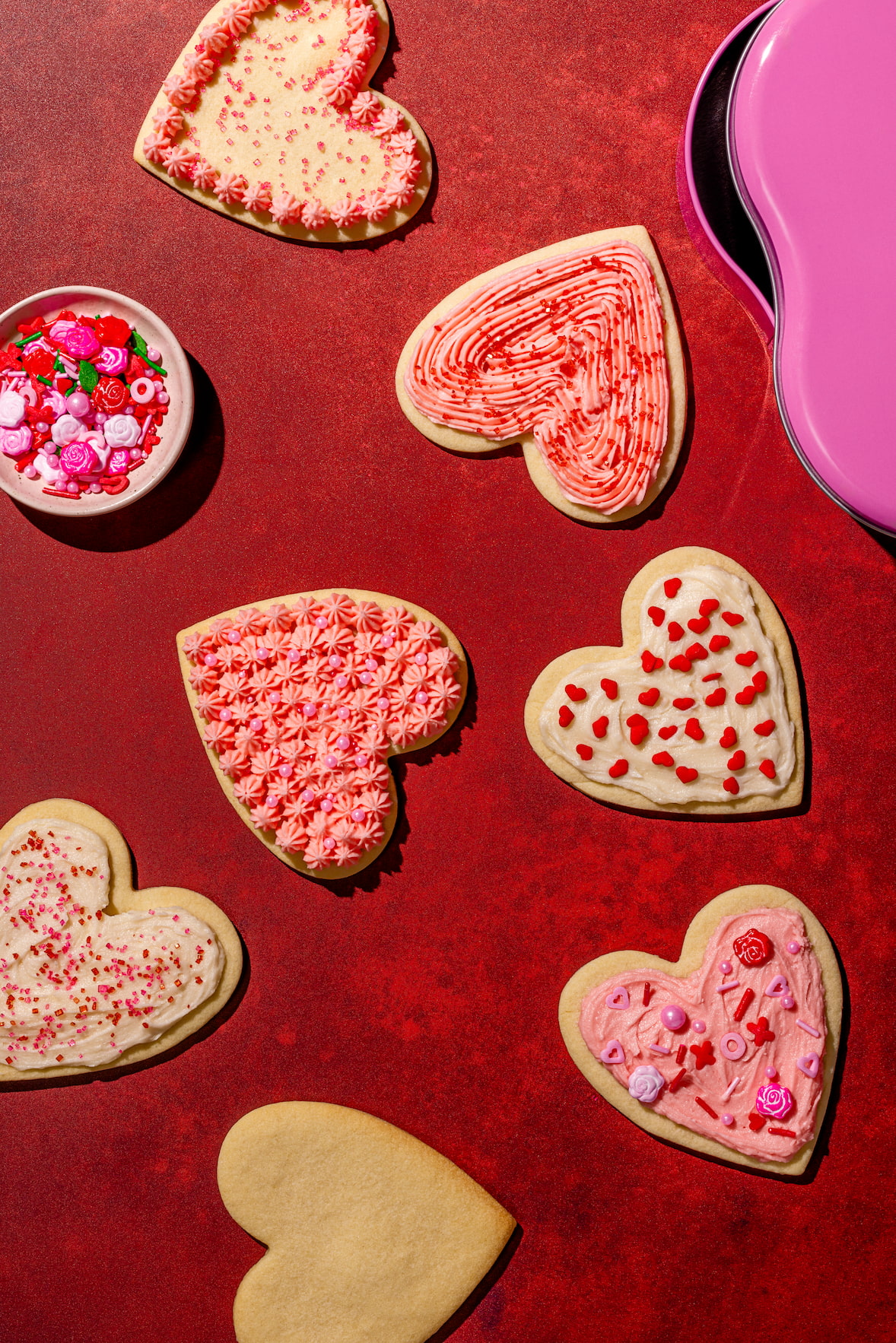 Biscuits au sucre de la St-Valentin