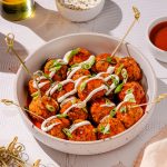 Boulettes de poulet à la sauce Buffalo