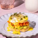Oeufs bénédictine au saumon fumé