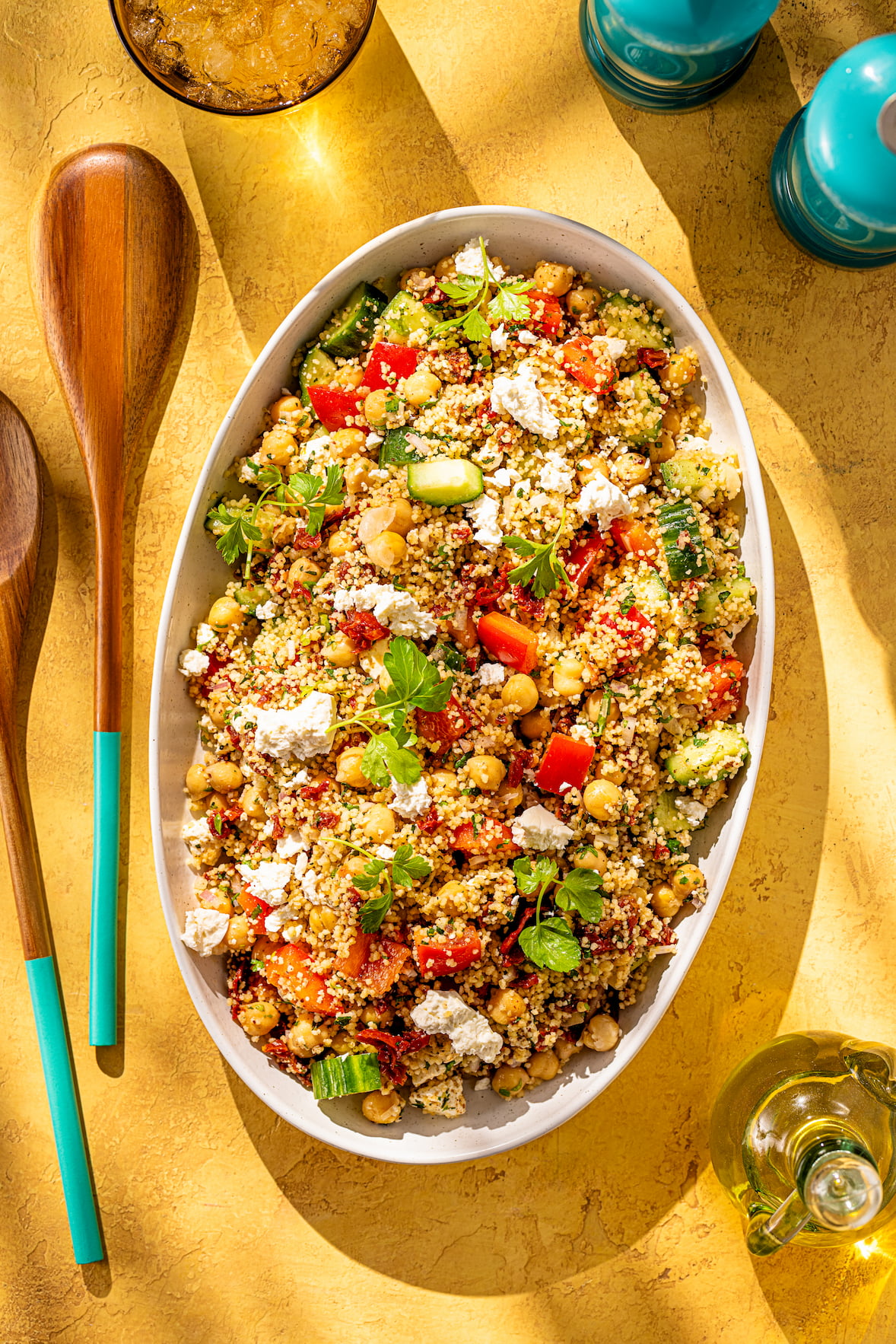 Salade de couscous aux légumes