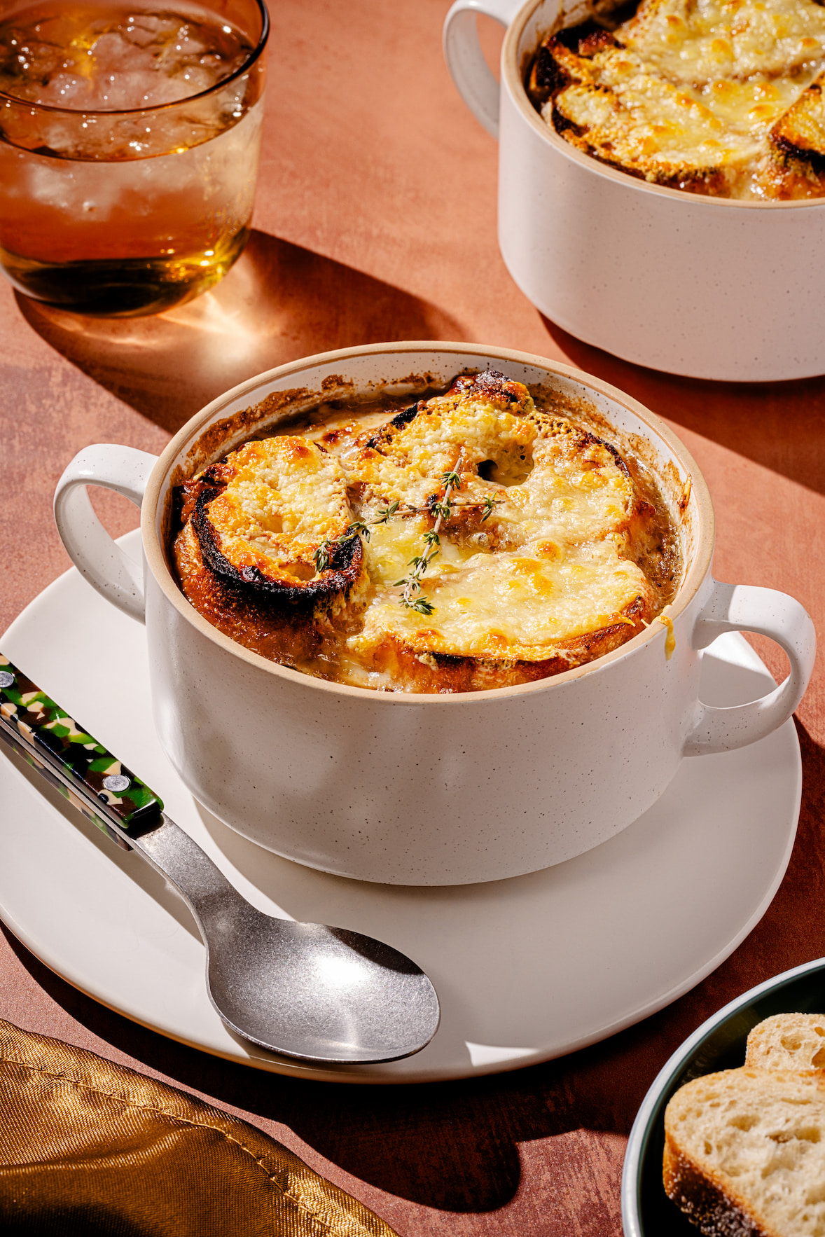 Soupe à l'oignon traditionnelle