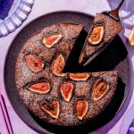 Gâteau au chocolat et figues