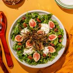 Salade roquette et figues