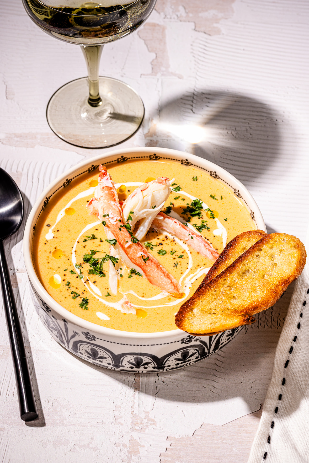 Bisque de crabe
