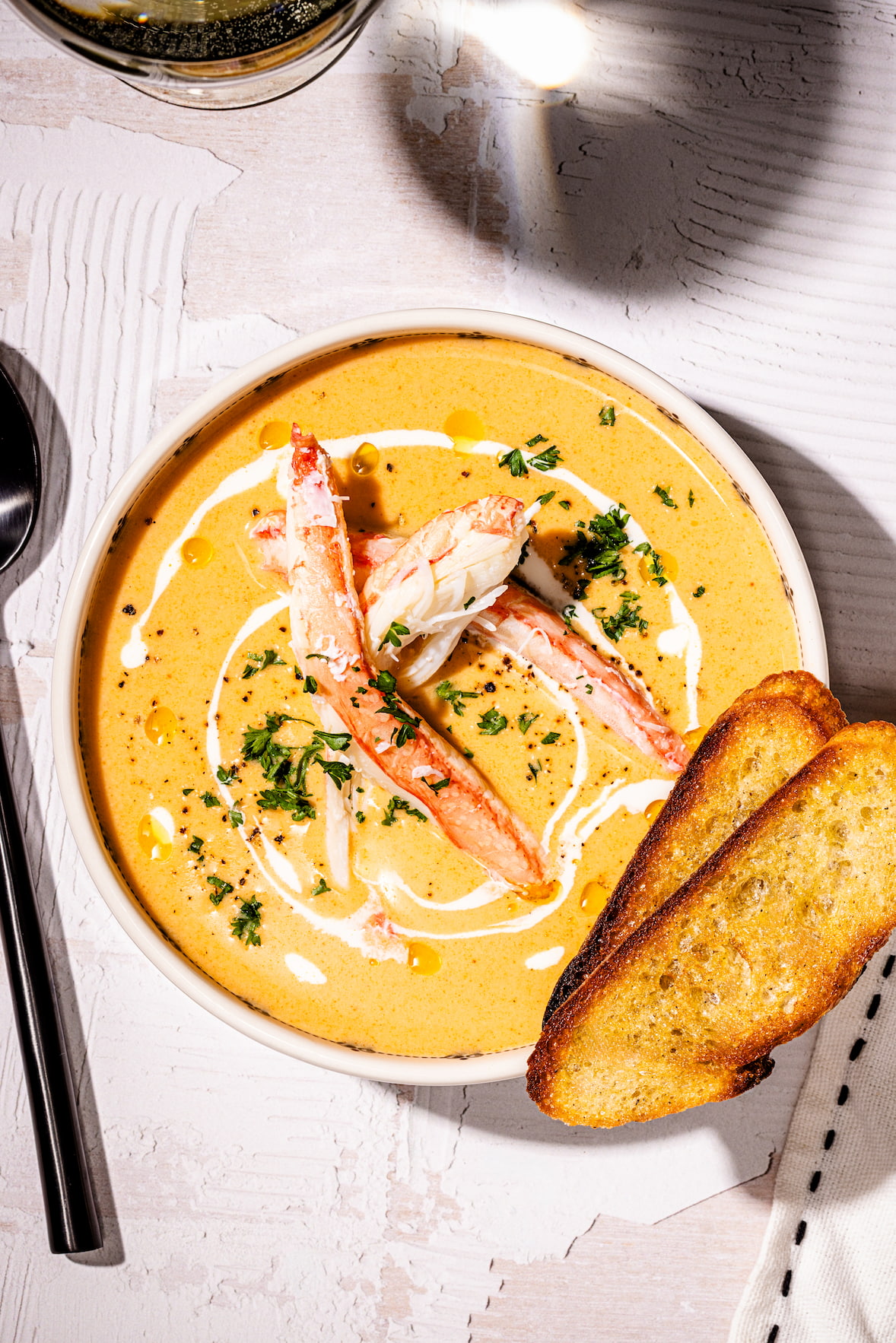 Bisque de crabe