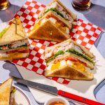 Club sandwich au crabe