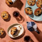 Muffins aux bleuets et aux bananes