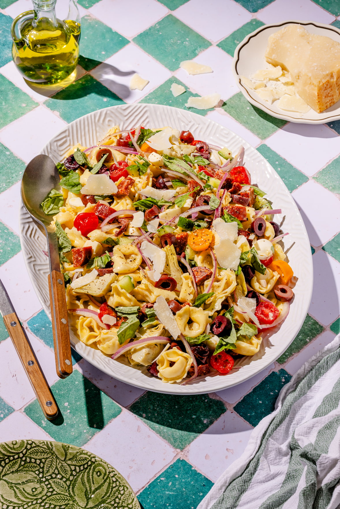 Salade froide de tortellinis
