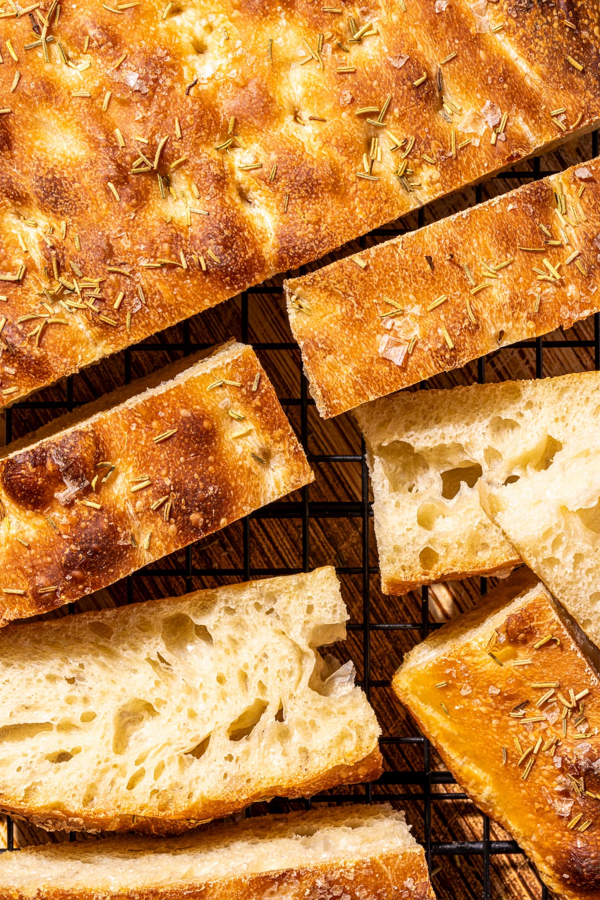 Focaccia au romarin