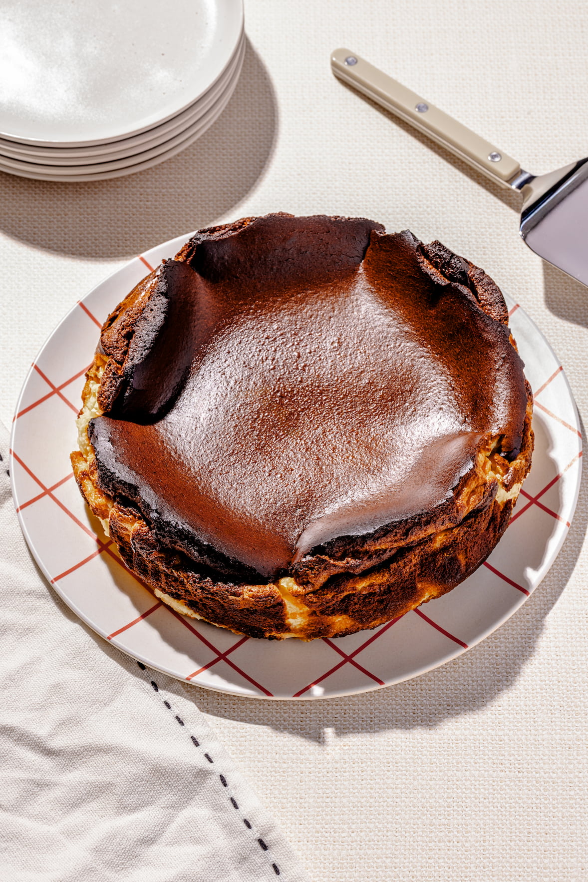 Gâteau au fromage basque