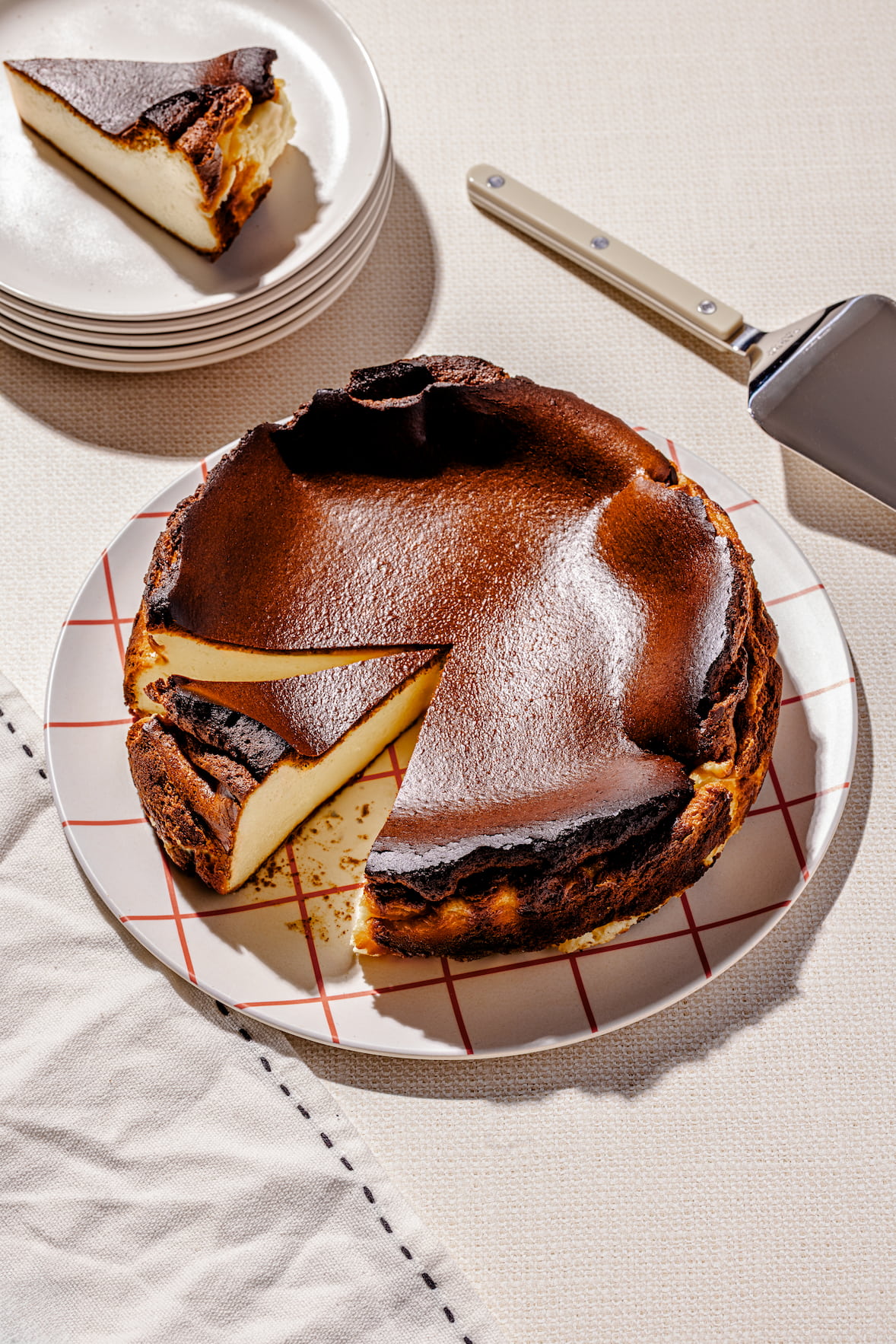 Gâteau au fromage basque