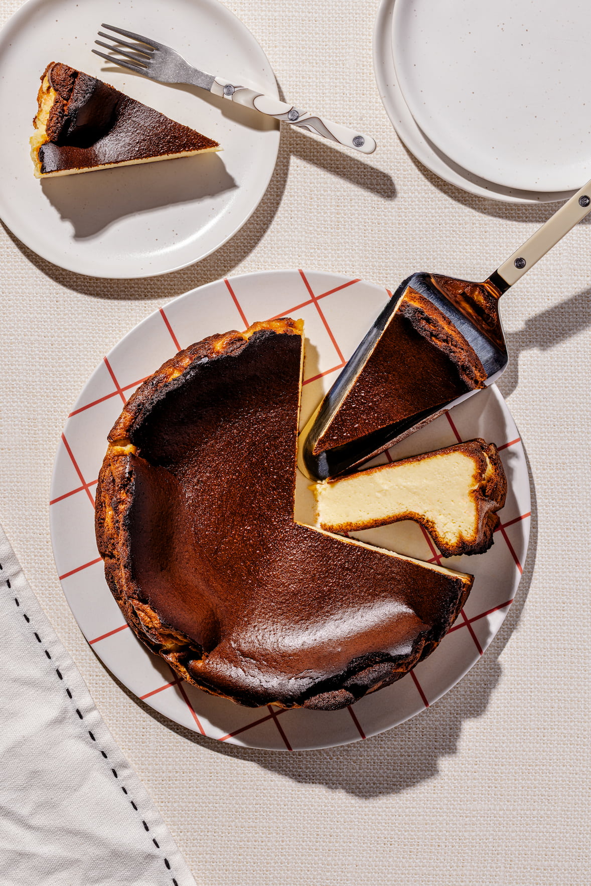 Gâteau au fromage basque