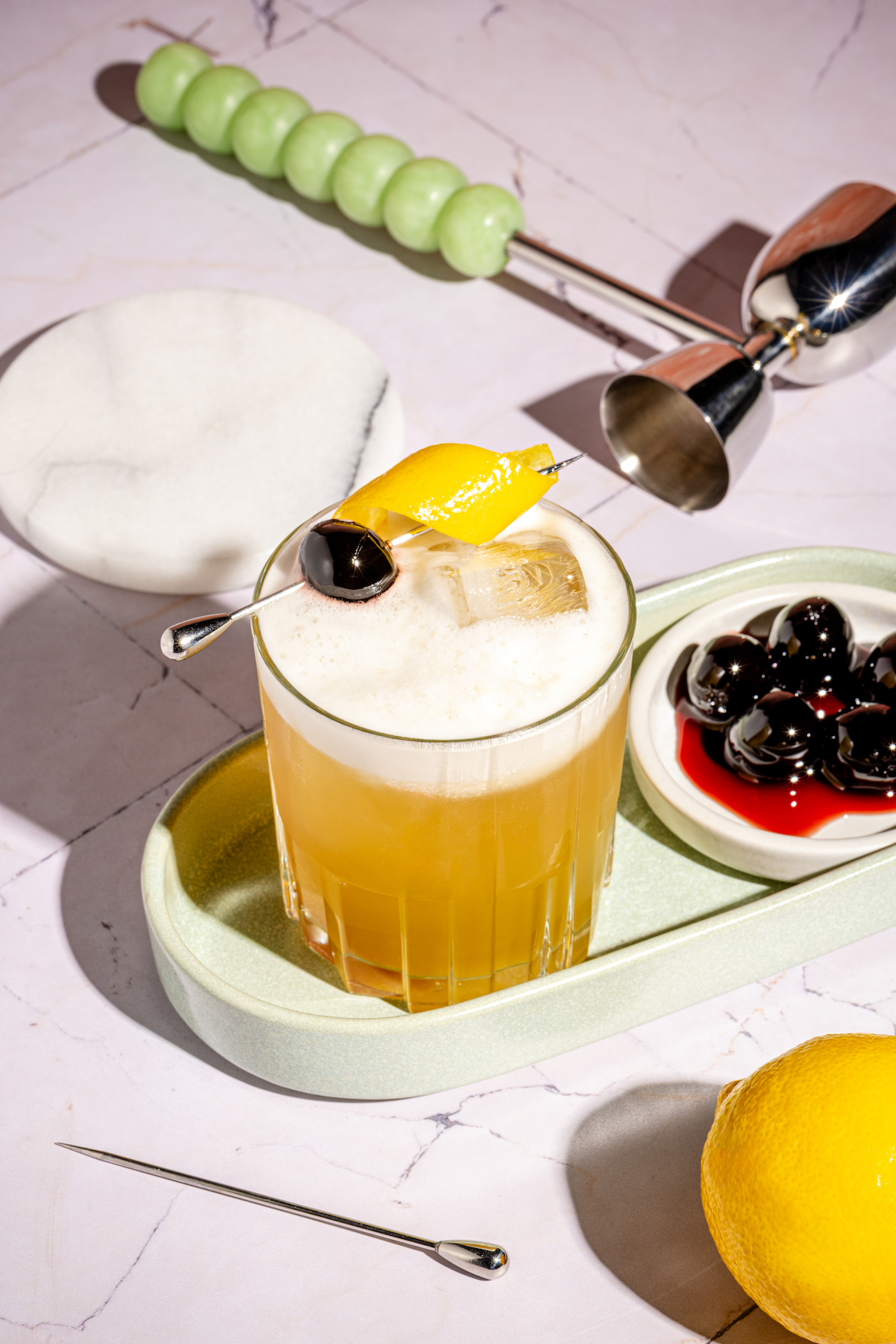 Amaretto sour