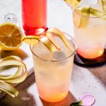Limonade à la rhubarbe