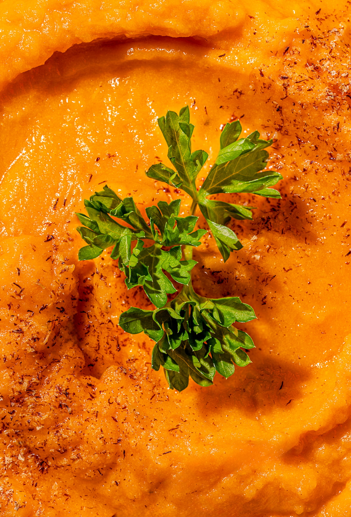 Purée de patate douce