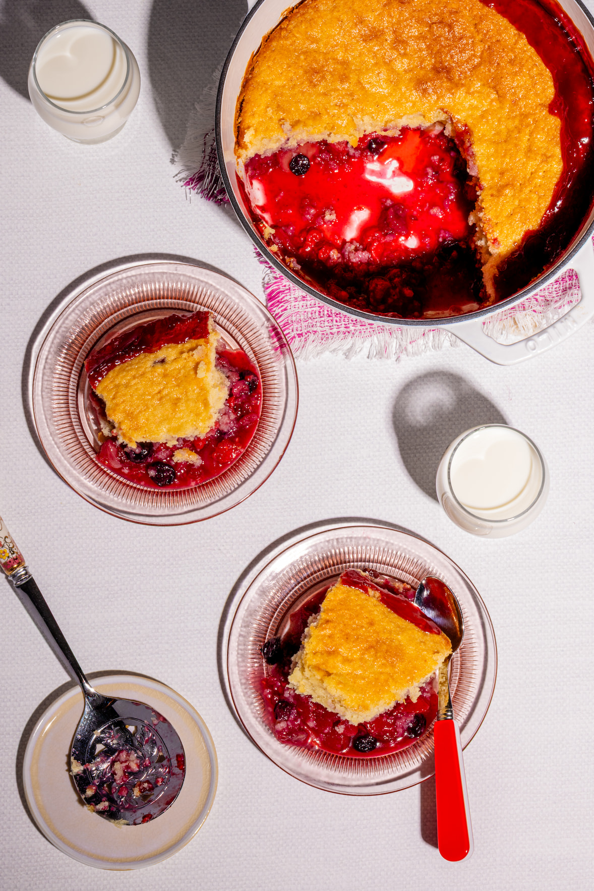 Pouding aux quatre fruits